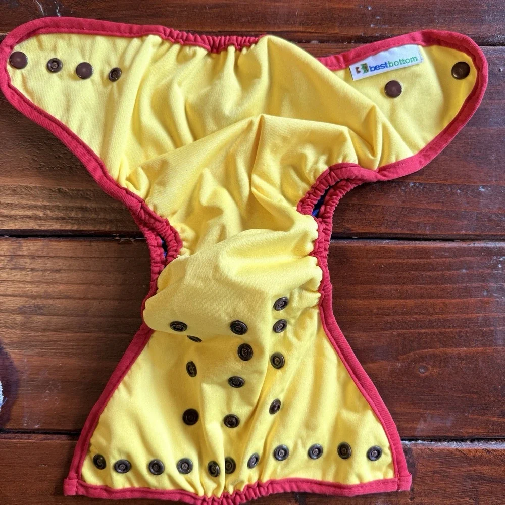 Smart Bottoms Best Bottoms Cloth Diaper Lot Covers S-L Buttons Inserts + Extras